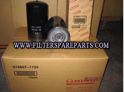 15607-1733 Hino oil filter